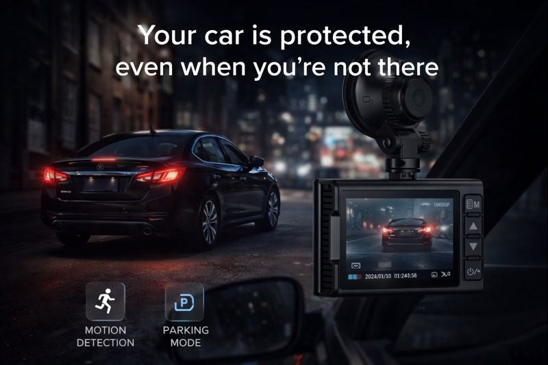 24/7 Car Guardian - Dual-Lens Vehicle Security Dash Cam