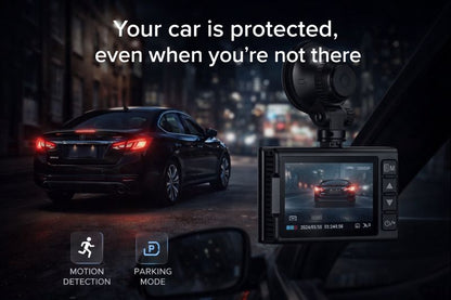 24/7 Car Guardian - Dual-Lens Vehicle Security Dash Cam