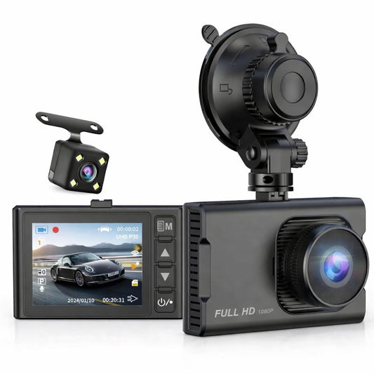 24/7 Car Guardian - Dual-Lens Vehicle Security Dash Cam