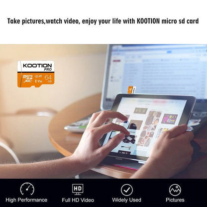 5 Pack 64 GB Micro SD Cards TF Card SDXC UHS-I Memory Cards High Speed Microsd Card, V30, U3