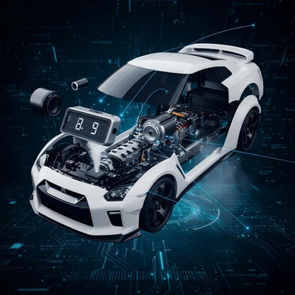 Hypercar Alarm Clock Supercar Alarm Clock Realistic Engine and Light Effects